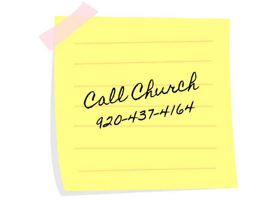 Call Church Reminder