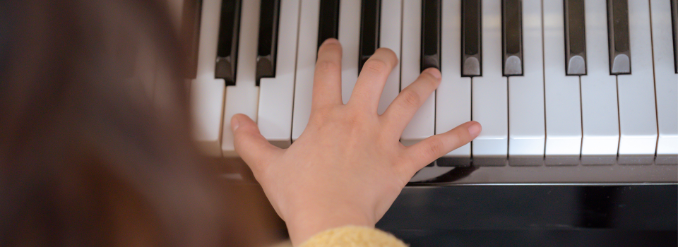 Piano playing